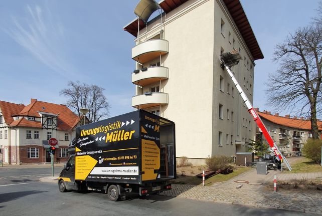 Transport Beiladung von Moers nach Liechtenstein